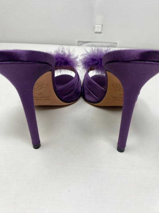 Agent Provocateur Elice Plum Mules 37 - Picture 4 of 8